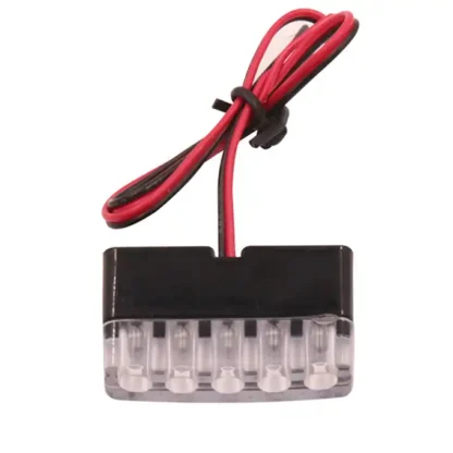 12V Motorcycle Rear Brake LED Tail Stop Light Lamp For Dirt Taillight Rear License Plate Light